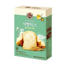 CJ 아이들간식 브런치 홈파티 식빵믹스760g 영양간식 한끼식사, 18개