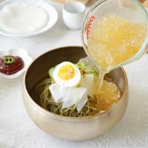 아이엔케이 냉면면 사리 냉면육수 함흥냉면 칡냉면 평양냉면 물냉면 비빔냉면 냉면비빔장 사골육수 동치미, 사골 육수 350g