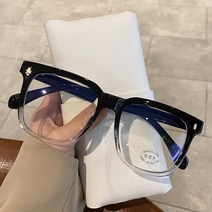 안티 라이트 방사선 안경 최신 유행 일반 얼굴 인공물의 둥근 투명 프레임 그물 적목 보호 평면