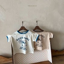 더랄라펭귄티 2023 여름 아동 베이비 등원 실내복 유아반팔 키즈반팔티 아기여름티셔츠