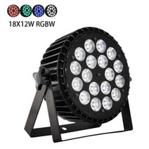 페인트 믹서 Stage Par Light 18x18w RGBWA UV 6in1 알루미늄 Full Color Wall Wash LED 18x12w RGBW 4in1, RGBW+영국 플러그