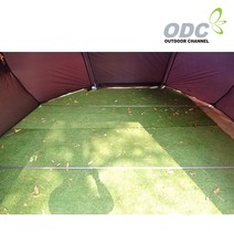 ODC 바이져원 W 바닥 고정용 웨빙 2줄 1세트, 단품