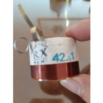 ID: Tannoy 우퍼베이스 스피커 플랫 구리 클래드 알루미늄 와이어 용 42.1mm 6 ohm 보이스 코일, 한개옵션0