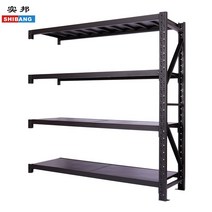 파레트 파렛트 랙 3PL 화물 재고 물품 창고 보관 중량 선반 진열대 거치대 공장, 200*60*200=4단 260KG, 블랙 서브프레임
