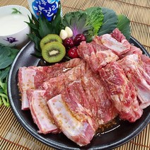 포천이동갈비 1.5kg 5대 수제 돼지 목살왕구이 팬구이 바베큐겸용/ 이동갈비촌 직판장에서 공급 /온라인판매 20년, 1팩