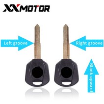 잠금장치 도난방지 오토바이 자전거 바이크 오토바이 포경 키 혼다 400 VTR250 VTE JDE -1 JDE250 Hornet, 02 12PCS Red Right