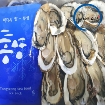 [산지직송] 청정해역 통영 프리미엄 최상급 당일생산 당일발송 하프쉘1단 (28미 내외)