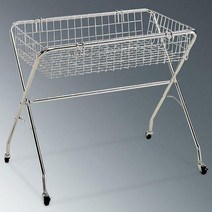 접이식 바구니매대 1단 ~ 2단 행사매대, 1단-백색