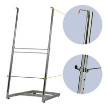 국산 높낮이조절 철제 대형 판넬 거치대 최대150cm 미술용 튼튼