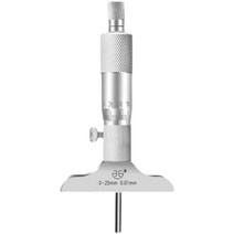 마이크로미터 깊이게이지 뎁스게이지 0~300mm/+/-0.01, 깊이 마이크로미터 0-300mm)