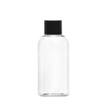단마개 50ml 60ml 75ml 80ml 100ml, 투명용기(타원형) 검정캡