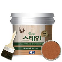 KCC 홈앤스테인 수성스테인 0.9L 오일스테인 친환경, 코코넛2