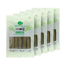 살빼로 [빼로스틱] 수제 발아통밀 귀리 과자 그린 5봉, 흑임자5봉