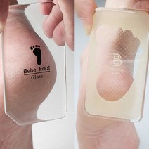 베베풋 글라스골드(단단한각질용) 유리 발각질 제거기 발바닥관리 발각질제거 케어, 1개, 풋 글라스 골드(단단한 각질)
