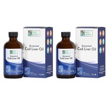 GREEN PASTURE FERMENTED COD LIVER OIL 그린패스처 액상 발효 대구간유 오렌지맛 180ml 2개
