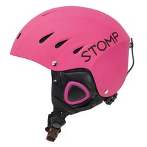 STOMP 스키 및 스노보드 스노우 스포츠 헬멧 내장 포켓 이어 패드 포함 무선 드롭인 헤드폰용 (매트 그레이 스몰), Large