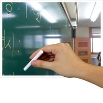 오피스앤 기존 물백묵칠판에 사용하는 친환경분필 물백묵, 1개, 하얀색