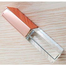 파이오니아 dj 사용자 정의 로고 개척자 dj 실버 크리스탈 usb3.0 고속 펜 드라이브(기본 빨간색 led 조명) 호환, 128GB, 로즈 골드