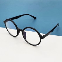 블루라이트 심플 포인트 데일리 패션용 안경테 블랙