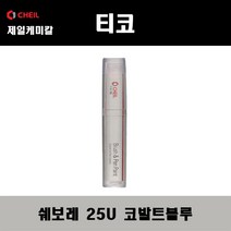 쉐보레 티코 25U 코발트블루 붓펜 자동차 도색 차량용 카페인트
