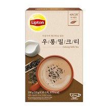 /메가커피 립톤 우롱 밀크티 10스틱