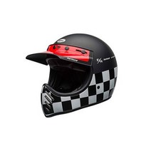 BELL MOTO 3 CLASSIC HELMET 벨 모토3 체커헬멧 블랙화이트레드, M