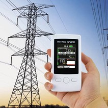 가우스 3 축 자기 전기 RF 필드 강도 디지털 방사선 검출기 TM 190 다중 EMF 미터, 한개옵션0