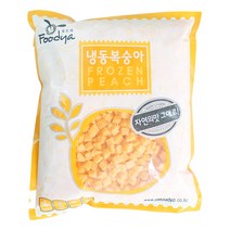 푸드야 냉동 복숭아 1kg