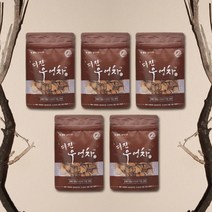 더진우엉차 국내산 우엉 100% 프리미엄, 50g, 5개