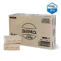크리넥스 드라이셀 스마트 핸드타올 F250, 250매, 20개