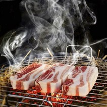 짚불삼겹살 친환경 볏짚 초벌구이 삼겹살, 700g