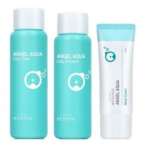 비욘드 엔젤아쿠아 스킨케어 2종 (토너160ml+에멀전140ml+수분크림20ml ), 2종 세트(NEW)