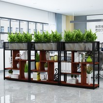 인테리어가벽 철제 원목 수납장 원룸 공간분리 파티션 셀프가벽만들기, 12. 120x29x110cm (블랙+커피)