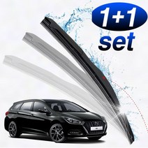 나nanr_i40 와이퍼 세트 650mm400mm 사계절 자동차 앞유리 차닦이 교체 차량 하이브리드 고급 교체용 간편♥sksnfll, ♥newvel