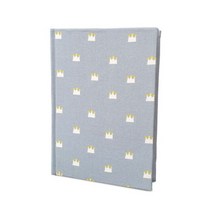 윈지커머스_221102 [WINZI_몰] 미술놀이 북아트수업재료 북아트키트 DIY재료, 북키스 DIY북아트 1216 왕관 그레이 노트 만, JMOC_단일옵션