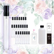 강군샵 [강군샵] 만들기 KIT/향수 10mlx22개 세트 퍼퓸 재료, 향수만들기 10mlx22개세트/라임바질만다린 20ml