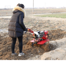 밭가는 기계 경운기 소형 농기계 아시아 경작기 휴립피복기 아세아 관리기 미니 귀농 주말농장, 수냉식디젤모델+로터리틸러+솔리드고무휠