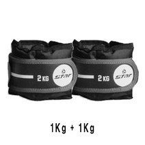 스타 스포츠 중량밴드 납주머니 모래주머니 모음, 중량밴드 2kg(1kg+1kg)