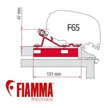 피아마 킷 픽싱바 브라켓 (F65_F80s 어닝 전용) 캠핑카 카라반 모터홈 RV 차박용 어닝 어답터