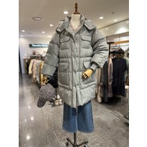 써스데이아일랜드 코쿤 실루엣 다운 점퍼(T218MDJ242W)(1272125)