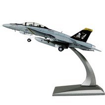 완제품 전투기 F-18F 슈퍼호넷 1대100 다이캐스트 비행기