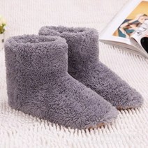 스노우보드 부츠 기모안감 보드화 OLOMLB Womens Ankle Boots USB 온열 신발 Foot Warmer Puffer 두꺼운 겨울 Chunky Heel 방수 스키 스노, [04] 37, [05] 5