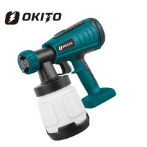 오키토 충전 스프레이건 KSG-77M 마끼다 배터리 호환, 충전 스프레이건+4.0 배터리1팩+DC충전기, 1set