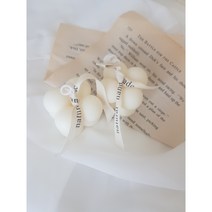 미니큐브캔들감성포장 큐브오브제 내방인테리어 카페소품 크리스마스선물, 가든파티, 핑크