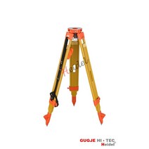 하이델 국산 오토레벨/데오도라이트(트란짓) 목재삼각대, 오토레벨용(5/8Inch), 공구주머니 장착