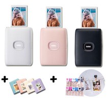 인스탁스 미니 링크2+하드앨범+하트나무데코, 클레이 화이트