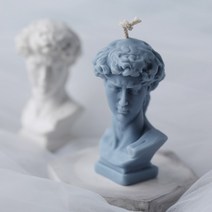 캔들바다 수제몰드 - 데이비드 석고상 ( 3D ) 캔들몰드 석고방향제몰드
