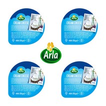Arla 알라크림치즈 포션 20g x 4개