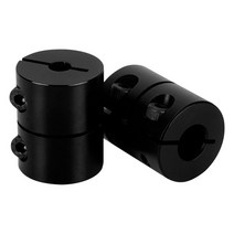 KINGROON KP3S 리지드 커플 링 샤프트 커플러 스테퍼 모터 커플링 5x8x25mm 3D 프린터 부품 연결 리드 스크류 스텝, 1PC_Black 5x8x25mm, 02 Black 5x8x25mm_01 1PC