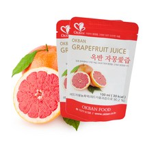 옥반식품 옥반 자몽애즙, 30개, 100ml